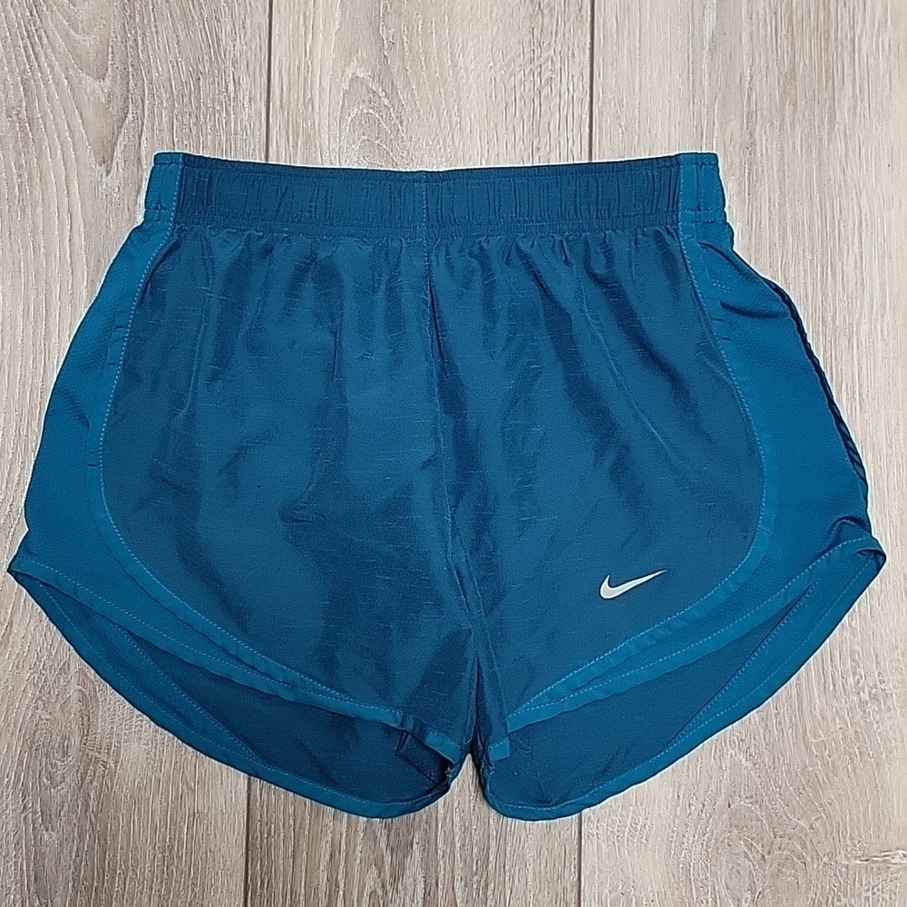 Nike Dri-Fit  Running Athletic Shorts Teal Size Small